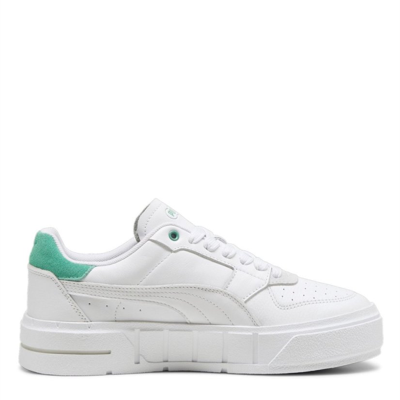 Puma Cali Court Lth Wns White/Green