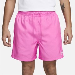 Nike Sportswear Essentials Men's Woven Flow Shorts Pink/White