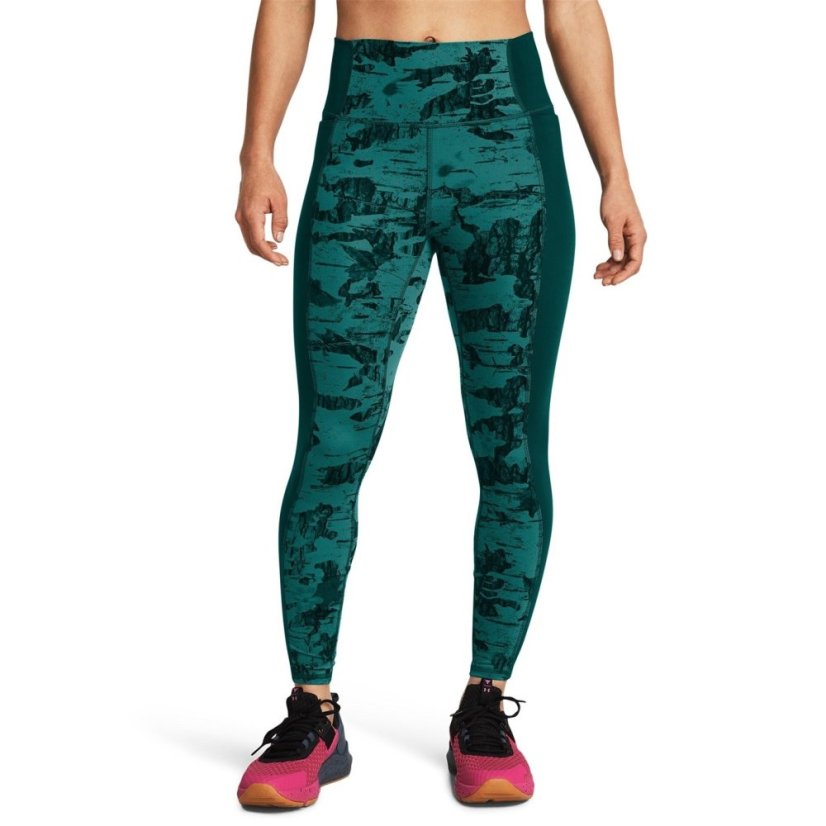 Under Armour Women's Large Ankle-Length Gym Legging Green