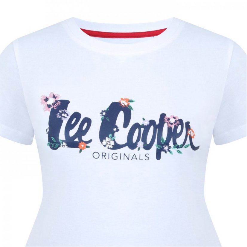 Lee Cooper Classic T Shirt Ladies White