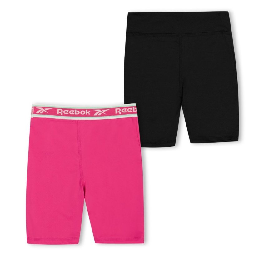 Reebok Kids' Jersey Jogger Shorts Fuchsia Purple