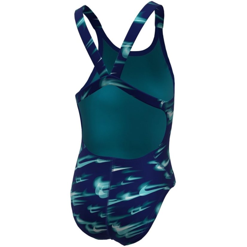 Nike Kids' One Piece Swimsuit Green Abyss