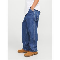 Jack and Jones Men's Alex Carp Carpenter Jeans Blue Denim