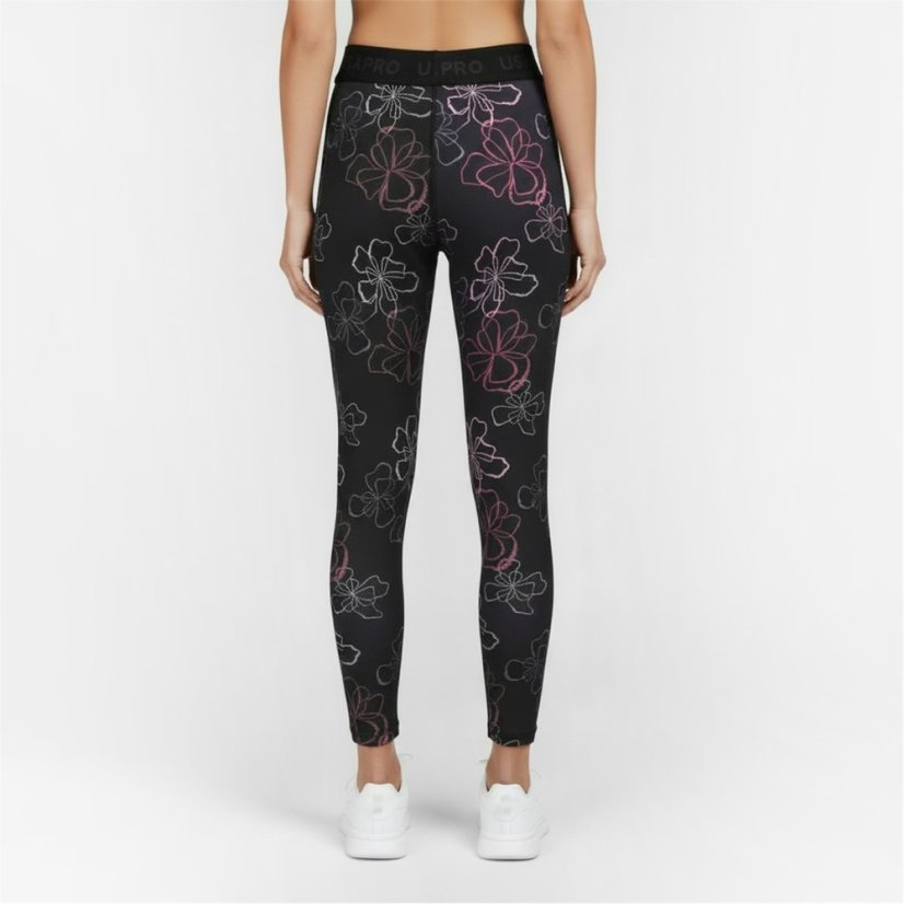 USA Pro USA Pro Training Tight Legging Girls Floral Print