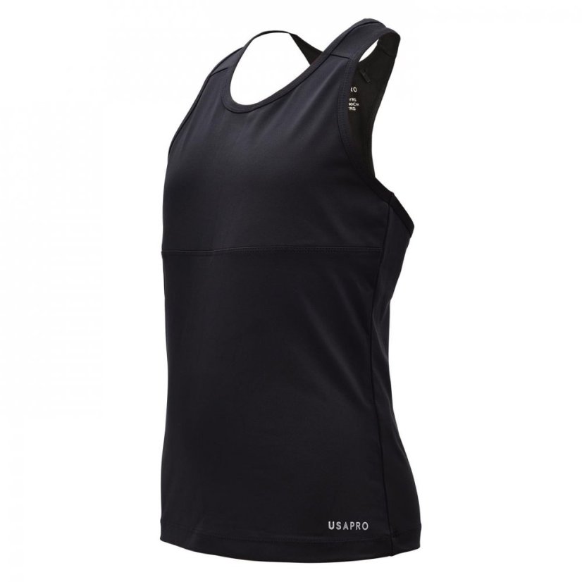 USA Pro Tight Tank Top Junior Girls Black