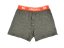 Lonsdale 2 Pack Boxers Mens Charcoal/Orange