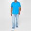 Donnay Three Pack V Neck pánské tričko LtBlue/Blue/DkB