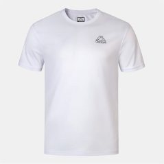 Kappa Quick Dry pánské tričko White