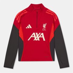 adidas Unisex Kids' Liverpool Drill Top Red/White