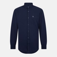 Original Penguin Long Sleeve Oxford Shirt Yale