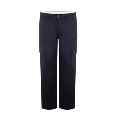 Fabric Cargo Pant Black