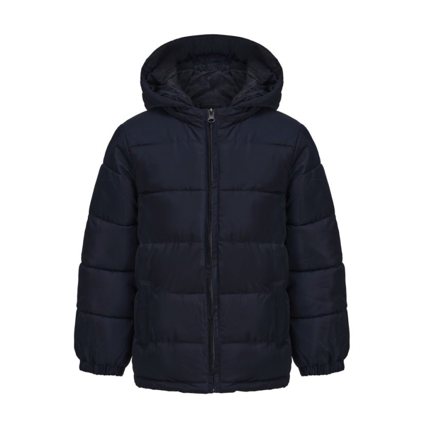 Firetrap Kids' Windproof Puffer Jacket Navy