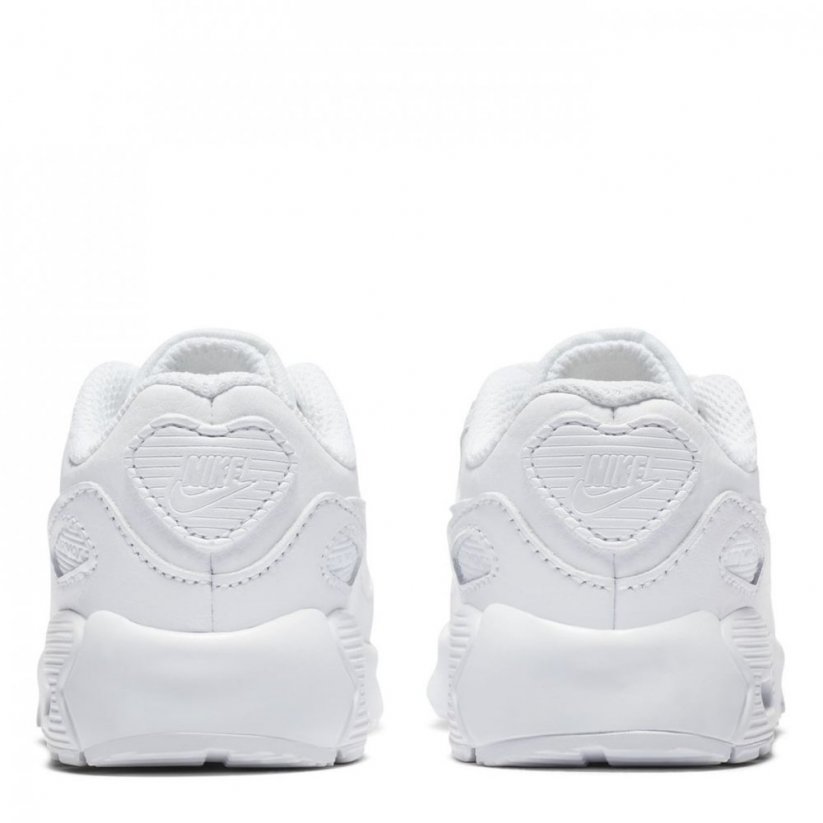 Nike Air Max 90 Trainers Infant Boys Triple White