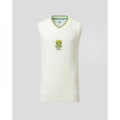 Castore South African Cricket Knit Vest White