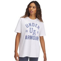 Under Armour Heavyweight Collegiate Oversized T-Shirt White