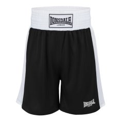 Lonsdale Shorts and Vest Set Kids Black
