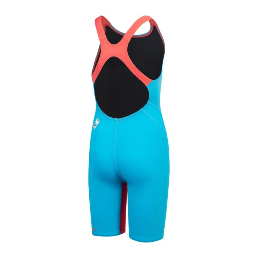 Speedo Fastskin Junior Endurance+ Max Openback Kneeskin BoltFlmeRd