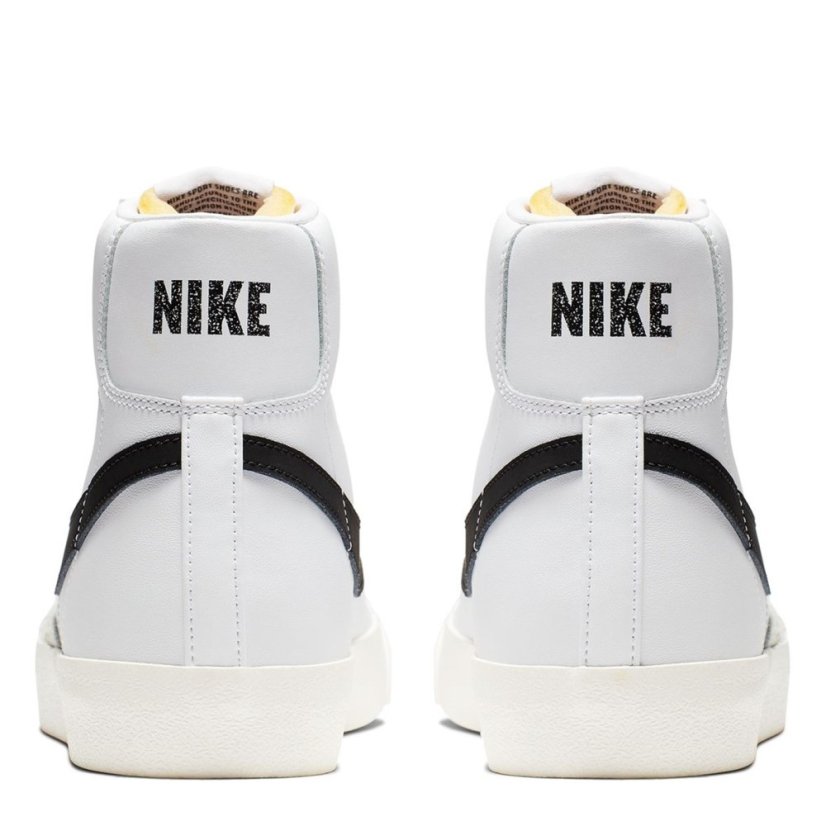 Nike Blazer Mid 77 Vintage Shoes Juniors White/Black