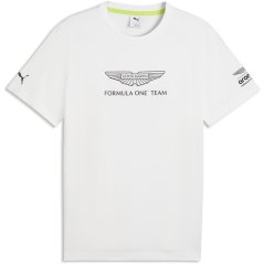 Puma Puma x Aston Martin F1® Team Essentials Tee Men Puma White