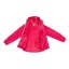 Gelert Unisex Kids Packaway Hooded Long Sleeve Waterproof Jacket Bright Rose