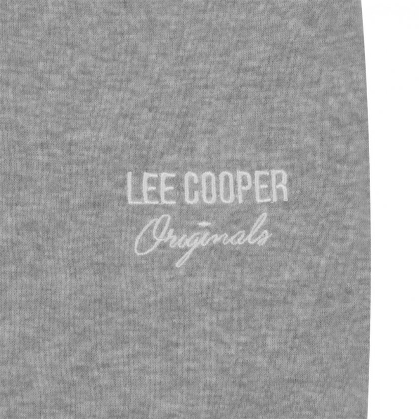 Lee Cooper Fleece Jogging Pants Mens Grey