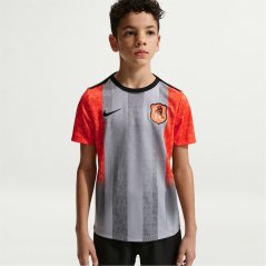 Nike Kids Nike Chelsea Pre-Match Shirt 25/26 Grey/Orange
