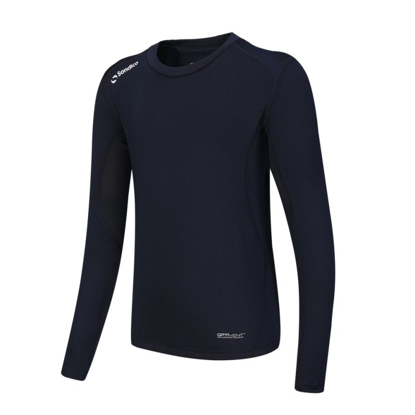 Sondico Long Sleeved Core Base Layer Junior Navy