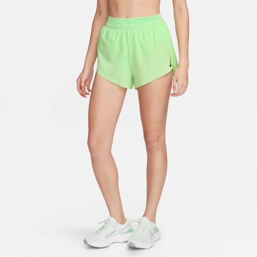 Nike AeroSwift Women's Dri-FIT ADV Mid-Rise 3 Running Shorts Vapor Green