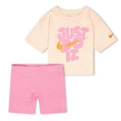 Nike Kids' Bike Clothing Set Pink