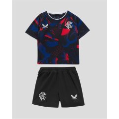 Castore Rangers Third Babykit 2024 2025 Caviar/Tomato