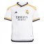 adidas Real Madrid Home Minikit 2023 2024 Infants White/Gold
