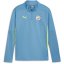 Puma Training quarter Zip Top Jr Blue