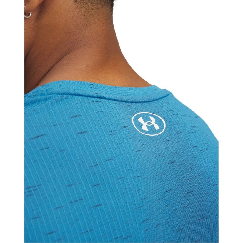 Under Armour UA Vanish Seamless Mens Short Sleeve Ether Blue