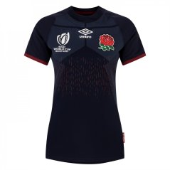 Umbro England Rugby Alternate Shirt RWC2023 Ladies Navy