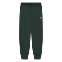 Air Jordan Kids' Brkln Open Hem Fleece Joggers Midnight Green