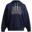 Under Armour Women's Icon Heavyweight Oversized Hoodie Blue
