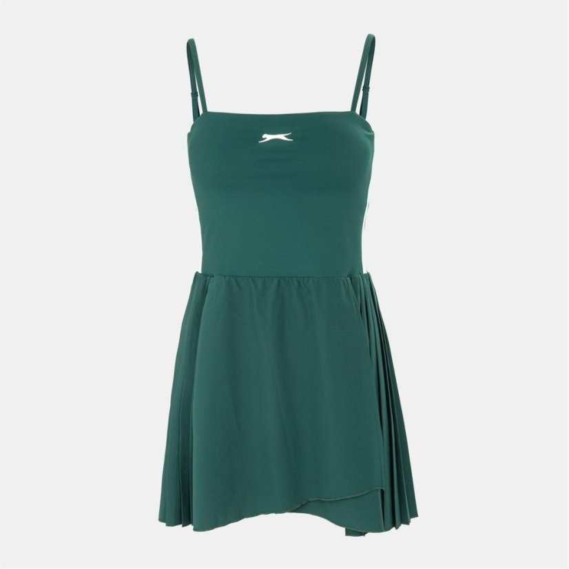 Slazenger Asy Tennis Dress Forest Green