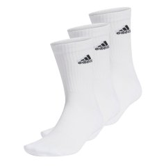 adidas Cushioned Crew Socks 3 Pairs White/Black