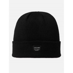 Jack and Jones DNA Cotton Beanie Mens Black