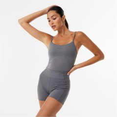 USA Pro 3 Inch Shorts Ladies Shark Grey