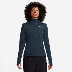 Nike Pacer Women's Long-Sleeve 1/2-Zip Running Top Armory Navy
