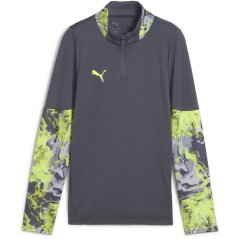 Puma Individualcup 1/4 Zip-Top Jr Drill Top Unisex Kids Galactic Gra