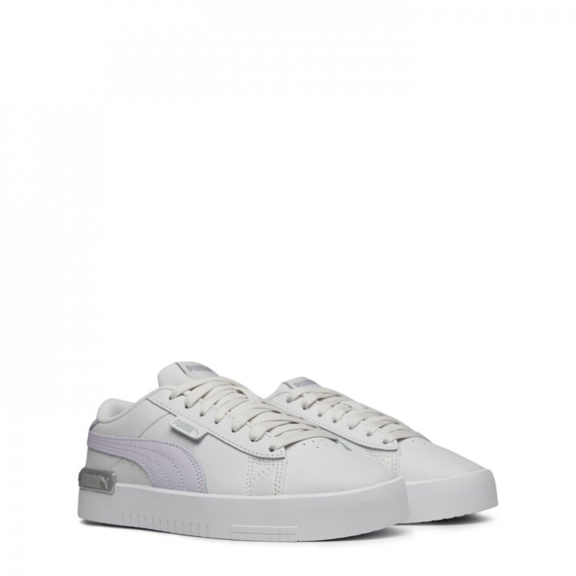 Puma Jada Junior Girls Trainers Grey/Lavender