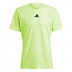 adidas AEROREADY Freelift Pro Tennis pánske tričko Lucid Lemon