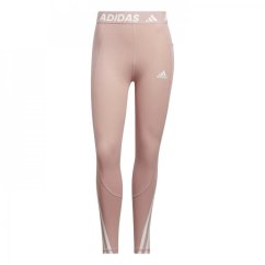 adidas Alphaskin 3-Stripes Leggings Womens Light Pink