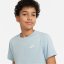 Nike Futura T Shirt Junior Boys Armory Blue