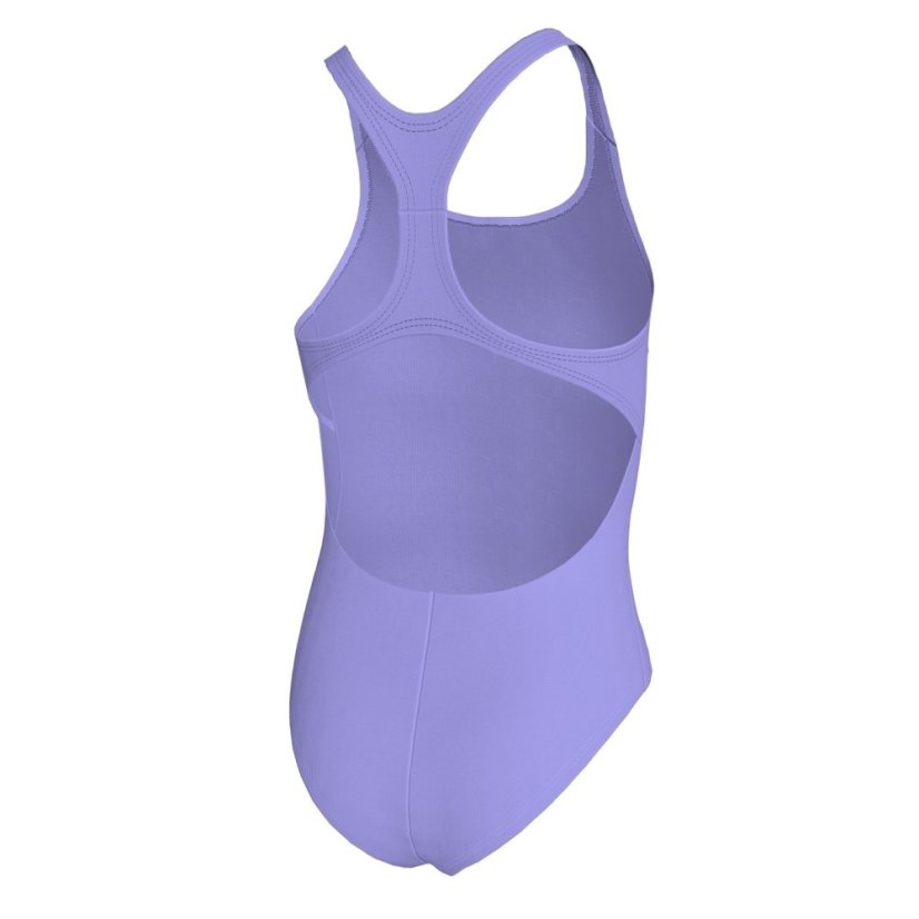 Nike Swoosh Swimsuit Junior Girls Light Thistle
