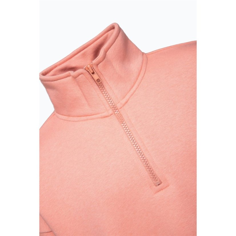 Hype Scr Zip Swshirt Jn99 Pink