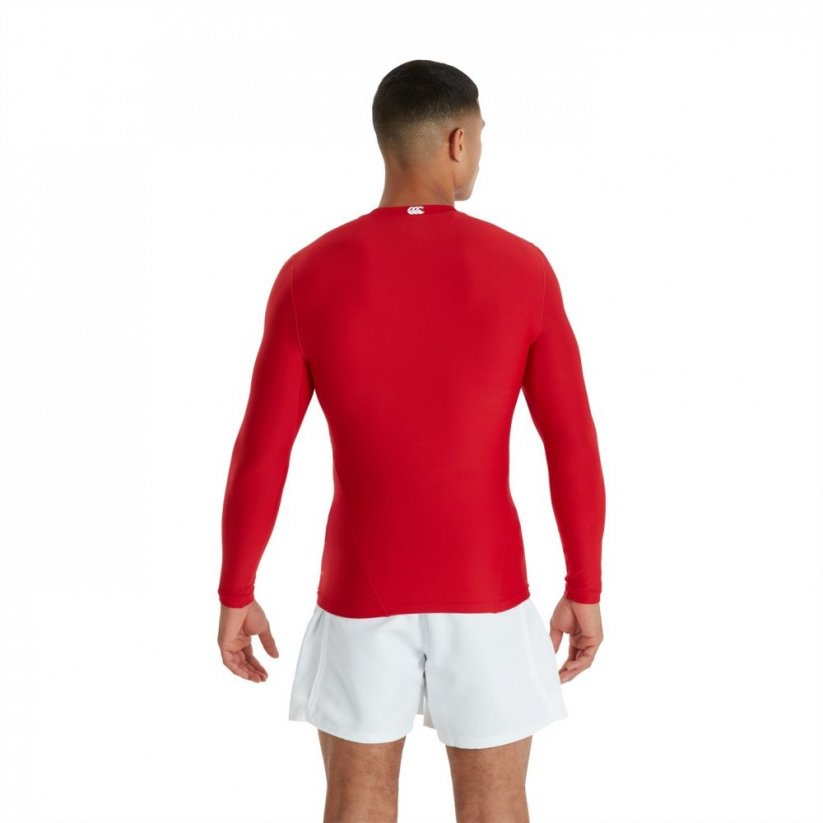 Canterbury Thermal Long Sleeve Top Mens Flag Red