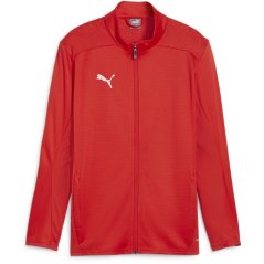 Puma Kids' Teamfinal Moisture-Wicking Performance Training Jacket Puma Red
